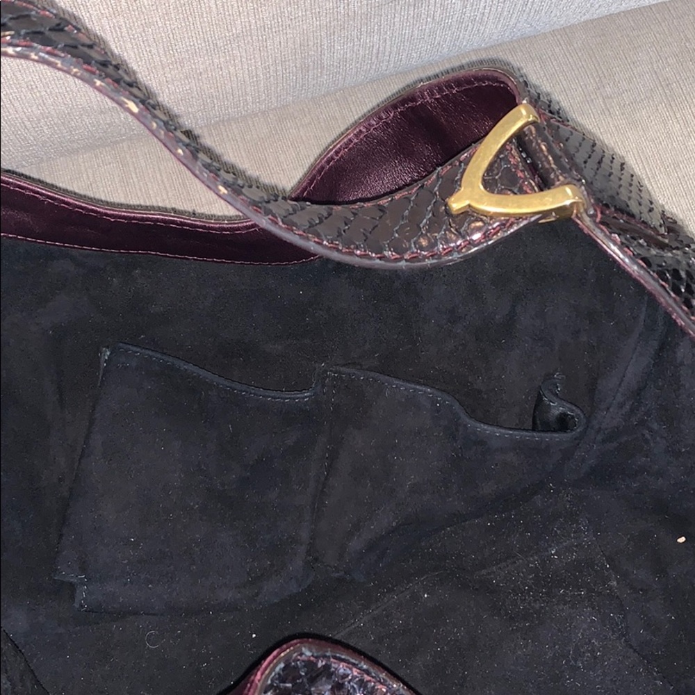 Gucci Python Shoulder Bag - image 6